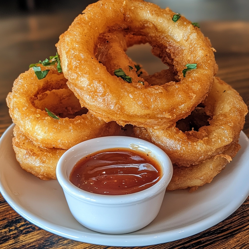 MOOR’S BEER BATTERED COLOSSAL CUT ONION RINGS