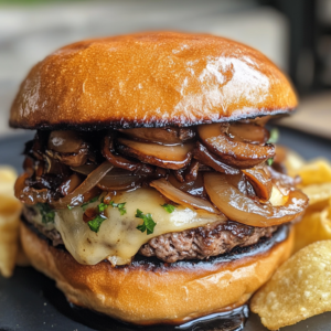 THE MAGIC SHROOM BURGER